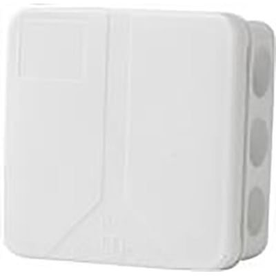 Solar Plus Membrandåse 2K12 IP55 i lysegrå plast med indbygningsmuligheder på siden. Pakke med 10 stk.