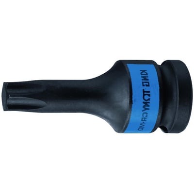 King Tony Krafttop 4053 med udvendig Torx TX45/60, 1/2" firkant og 60mm længde i krom molybdæn stål.