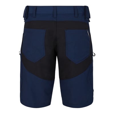 Baggrundsbillede af Engel X-treme shorts i blå og sort, str. 96, med lommer og 4-vejs stretch materiale.