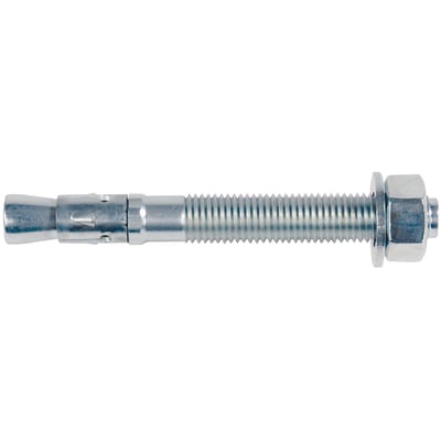 Fischer FBN II betonanker M8x111 fzv, et zinkgalvaniseret anker med gevind og møtrik.