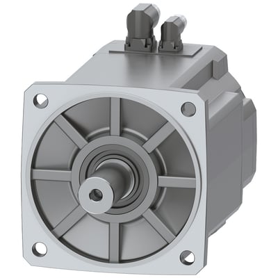 Siemens SIMOTICS S-1FK2 CT servomotor med 40 Nm drejningsmoment og M17 DRIVE-CLiQ stik på siden.