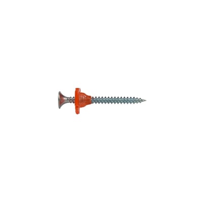 EJOT gipsskrue i stål, 3,5 x 41 mm, med forsænket hoved og orange bånd til gipsskruemaskine.