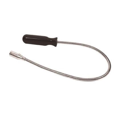 Eclipse fleksibel magnetisk opsamler med sort håndtag og 13mm magnetisk ende, 520mm lang og 1,8kg kapacitet.