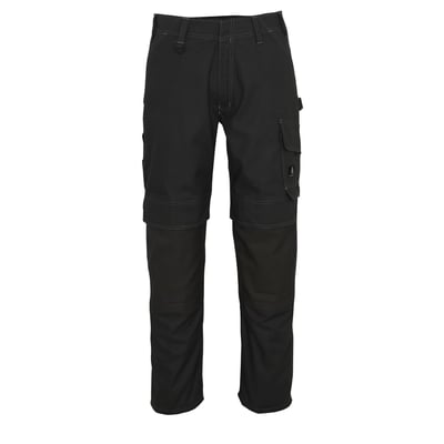 Mascot Houston arbejdsbukser i mørk antracit med trenålssømme og synlige lommer.