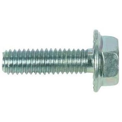 M12X30 el galvaniseret Tensilock skrue med sekskant hoved og integreret flange med fortanding, klasse 100.