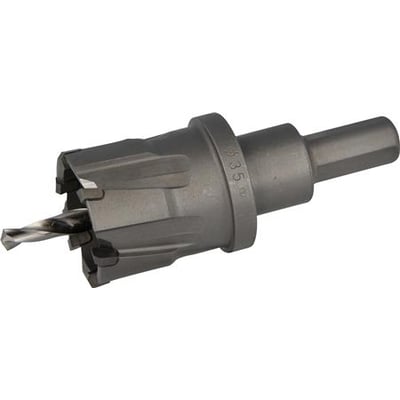 PRO-FIT Endura kernebor 35 x 25 mm med synligt centerbor og skarpe, forskudte skæreflader i metal.