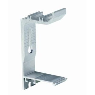 Schneider Electric TTA-KV56-2 aluminium konsol med integreret lamelholder til montering af TTA-G10 og TTA-G10V lameller.