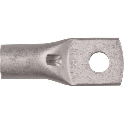 Elpress Cu-rørkabelsko Krf25-6, fortinnet kobber til 25mm² Cu-ledere, med M6 laske og inspektionshul.