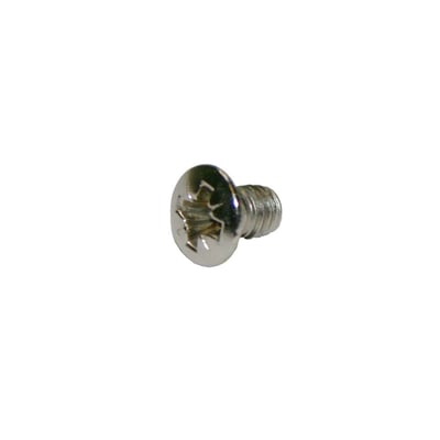 Assa Abloy forkromet stikkontakt til kassette, model 792260, ses som en blank metalindsats med gevind og rundt hoved.