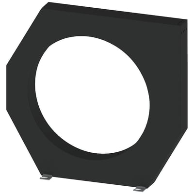 Siemens sumstrømstransformer 3UL2307-1A med 210mm gennemføring og mærkestrøm på 40A til fejlstrømsmonitering.