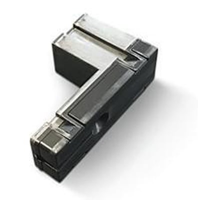 Montageværktøj COR-CAB-TT-TOOL til tubesamlere og forgreningsrør, vist i et kantet design på hvid baggrund.