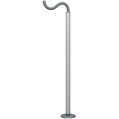 Schneider Electric OptiLine 45 installationsstav i elox aluminium, 2150mm, med fleksibel kabel til loftmontering.