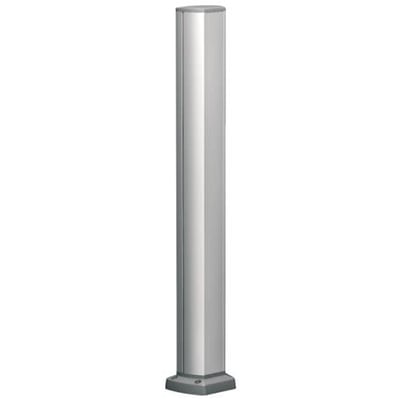 Schneider Electric OL45 stander på 700 mm, ensidet og anodiseret i aluminium med en firkantet base til gulvmontering.