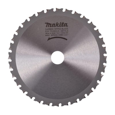 Makita metalsavklinge 150mm med 32 tænder, 20mm hul og 1,5mm tykkelse, til stål.
