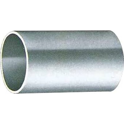 Detaljeret sidebillede af Klauke T-muffe til 240mm² komprimerede ledere, der viser den glatte, metalliske overflade af fortinnet kobber.