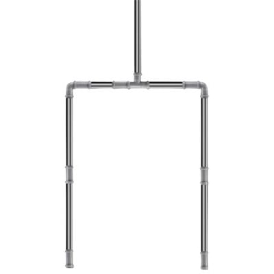 Watercare tryksivestrenge på 40 mm diameter, sammensat af to 15 m strenge med grå HT fittings.