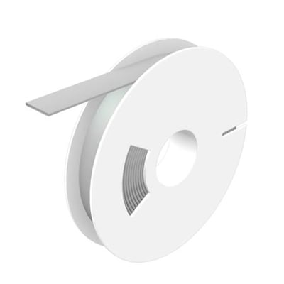 Weidmüller TwinMark krympeflex til opmærkning af kabler på en hvid rulle med 13 meters længde.