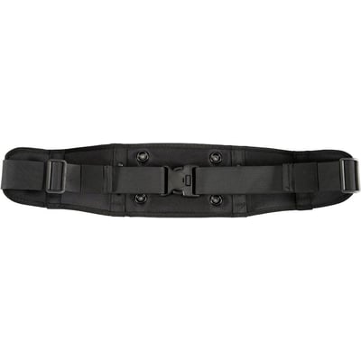 Bagsiden af Boisen Safety bæltepude til TECMEN Powered Air Comfort, viser monteringspunkter og justerbar taljebånd.