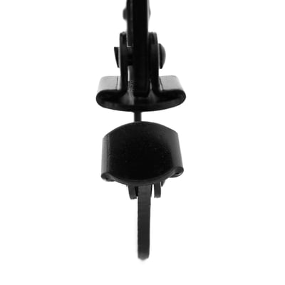 Close-up af Diesella WLDPRO svejsetang D14, viser den sorte oxid-stål kæbekonstruktion mod en hvid baggrund.