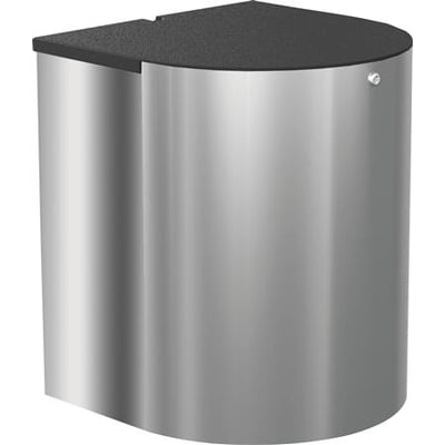 Bachmann Elevator afdækning i rustfrit stål look til montering indvendigt i overskab for nedsænkning af løsning.