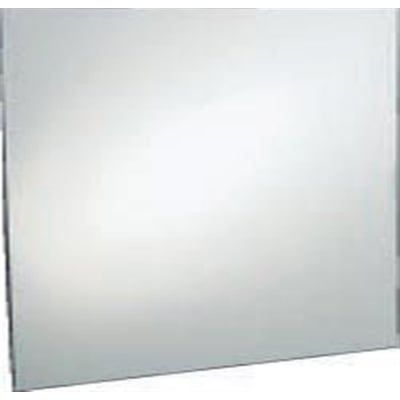 Unico firkantet spejl 100 x 60 cm, 5 mm tykt, uden ramme og med mulighed for vendbar montering.