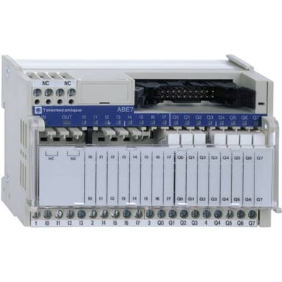 Schneider Electric Telefast modul 16RO med LED, HE10 udgangsinterface med 16 udgange og skrueterminaler.