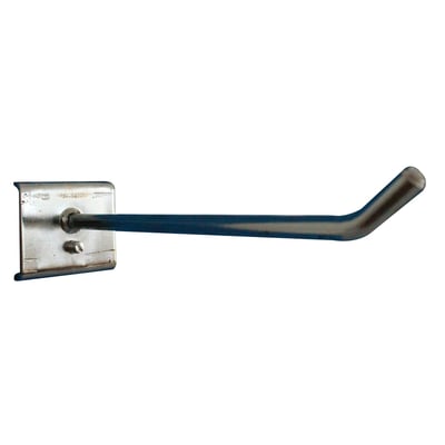 Maskinfabrikken Universal værktøjskrog, 250mm lang, med 35 graders vinkel og Ø6mm krogdiameter i sølvmetal.