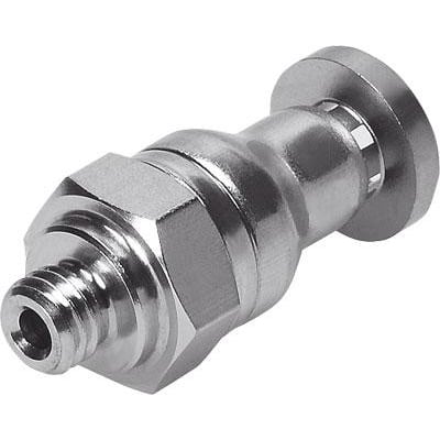 Festo CRQS-M5-4 lige forskruning med udvendig sekskant og M5 gevind, nominel størrelse 2 mm.