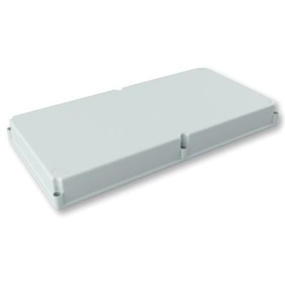 Uriarte TO64 låg i grå PE polyester, måler 360 x 540 mm med en dybde på 45 mm.