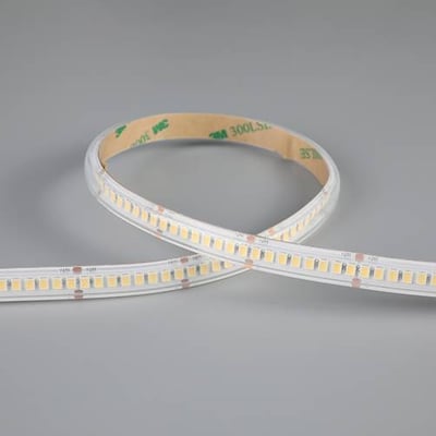 Ansell Lighting H-Cell LED strip på 50 meter, 10 mm bred, 6500K, med synlig 3M tape på bagsiden.