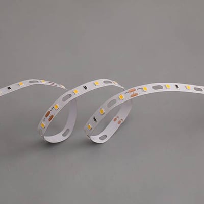 Ansell Lighting Z-Cell LED bånd på 50 meter med 8 mm bredde og 120 graders spredningsvinkel.