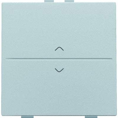 Niko tangent med pil-symboler til 2-tryk i sterling-farve og mat overflade.