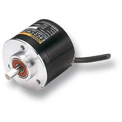 Omron E6C2-CWZ5B trinvis encoder med 100ppr, 12-24VDC og 2 meter kabel.