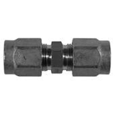 Messing union 15mm til VVS-brug, fremstillet af CW617N messing og egnet til PN 40 tryk.