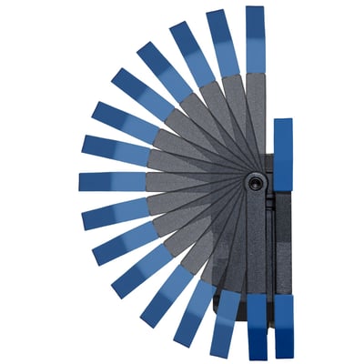 Lysel GLADIATOR Pocket AKKU LED-arbejdslampe med 1000 lumen, vist med justerbare lyskilder, der fukter lyset udad.