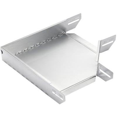 Schneider Electric 90° hjørne til kabelbakker i Zinc+ materiale, med dimensioner 60x400 mm og 1 mm tykkelse.