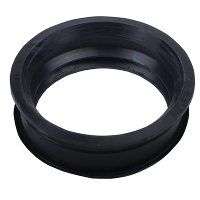 Lauridsen manchet i EPDM gummi med diameter 200 mm og 216 mm hul, glat spids til beton og plastrør.