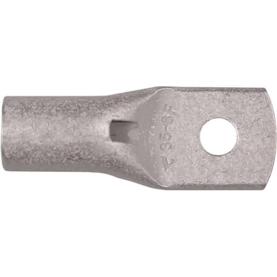 Elpress Cu-rørkabelsko KRF35-6, fortinnet kobber med 35mm² kabeltilslutning og M6 laske.