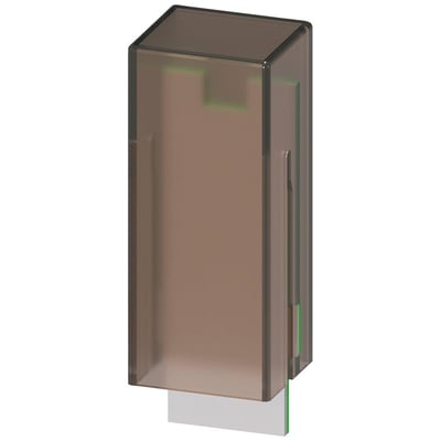 Siemens RC-element PTM til 24-48V AC SIRIUS-relæer, type nr. LZS:PTMU0524, med gennemsigtigt brunt kabinet.