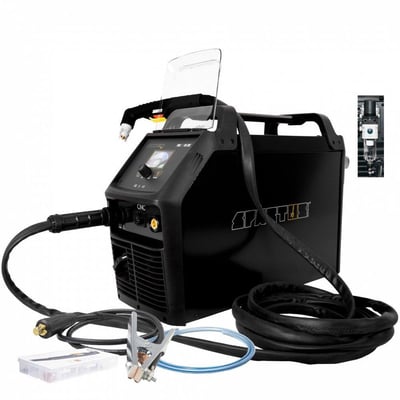Spartus Procut 85CNC plasmaskærer med 3-faset tilslutning, LCD-display og 6 meter brænder. Inkluderer stelkabel og sliddele-kit.