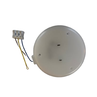 Lumenlight Tobi LED-indsats på 24 W med rund bagside, ledninger og tilslutningsklemme.