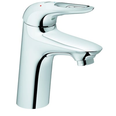 Grohe Eurostyle etgrebsarmatur med loop metalhåndtag, fremspring på 110mm, i blank krom overflade.