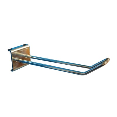 Maskinfabrikken Universal dobbelt varekrog, 150mm lang, Ø4mm, med firkantet snude og dobbelt bagplade.