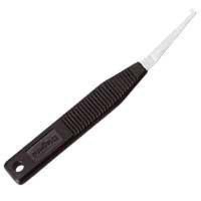 Legrand tang til afmontering af Memocab mærkeholdere, model 37993, med sort håndtag og spids.