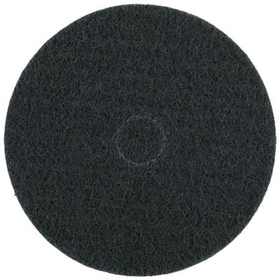 Tyrolit SCM rondel i mørkegrå, 115x22P A EX.COARSE HD P, viser en ru fiberstruktur på en hvid baggrund.