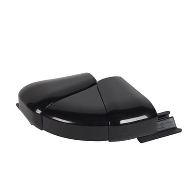 Legrand DLP udvendigt hjørne i sort, 50x130 mm, der kan justeres fra 85 til 120 grader.