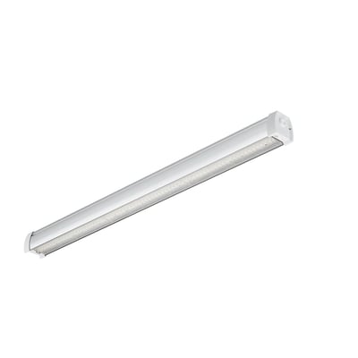 Philips OneEase BN510C-armatur med sensor, langt og hvidt med synlig lysflade, set skråt ovenfra.