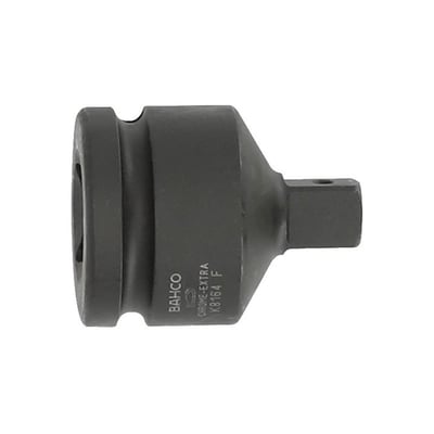 Bahco kraftovergangsstykke med 1/2" hun-indfæstning og 3/4" firkant på den anden side, vist i et sideprofilbillede.