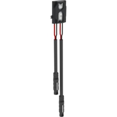 Oras sensor 1014212V med sort sensormodul, røde ledninger og to mørke kabelender.