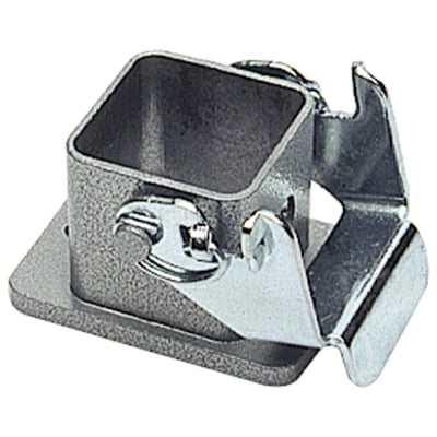 Procon lige chassishus i aluminium med låsemekanisme og flad monteringsflade, standard A3/A4.